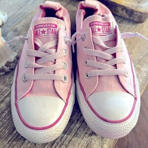Converse All Star Low PINK Slip ons